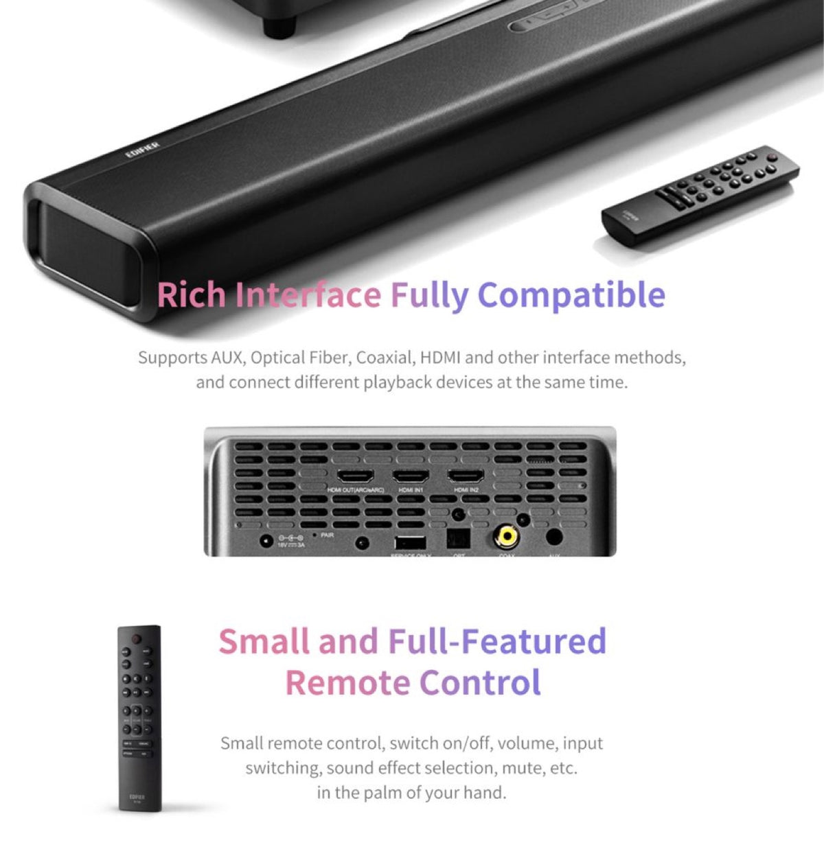 Edifier B700 Sound Bar feature 15