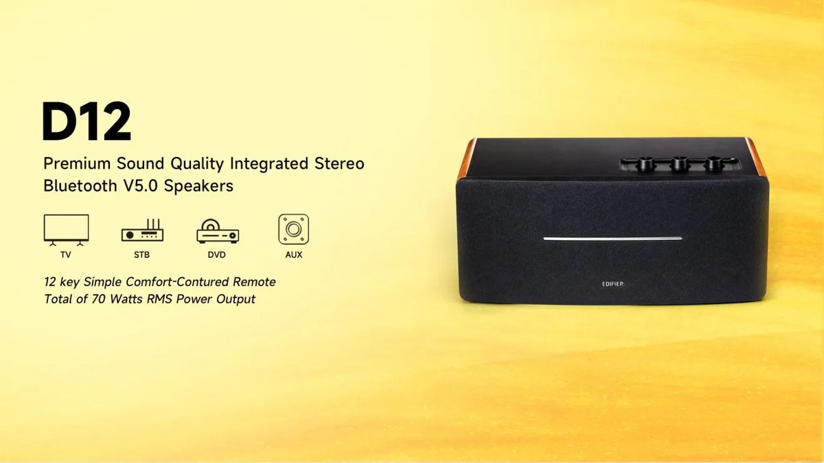 Edifier D12 – Support that stays with you