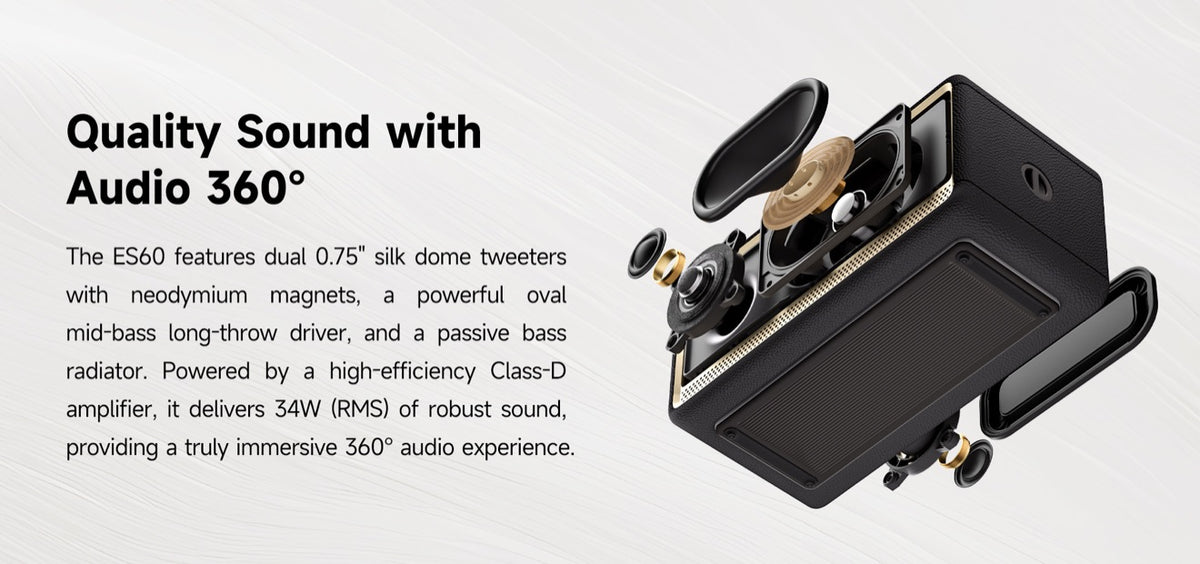Edifier ES60 – Support that stays with you