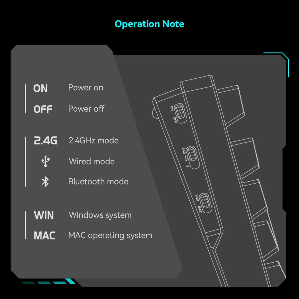 Edifier G4K keyboard feature 17