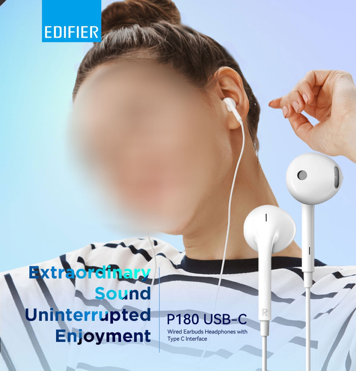 Edifier P180 TYPE-C – Designed around the way you use it
