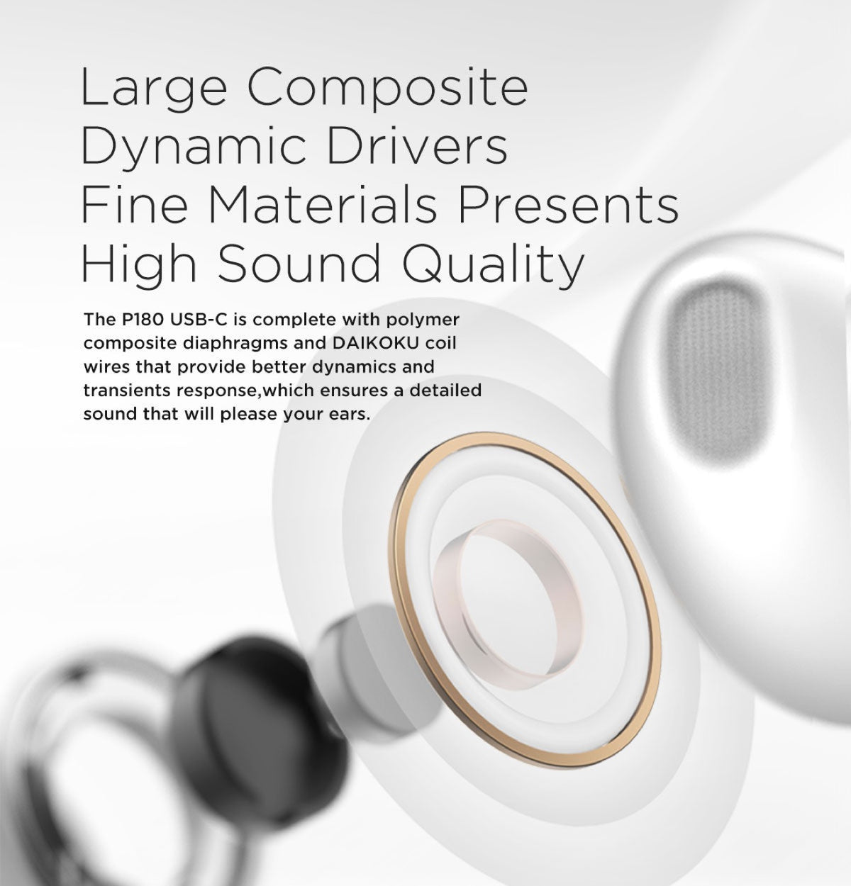 Edifier P180 TYPE-C – Support that stays with you