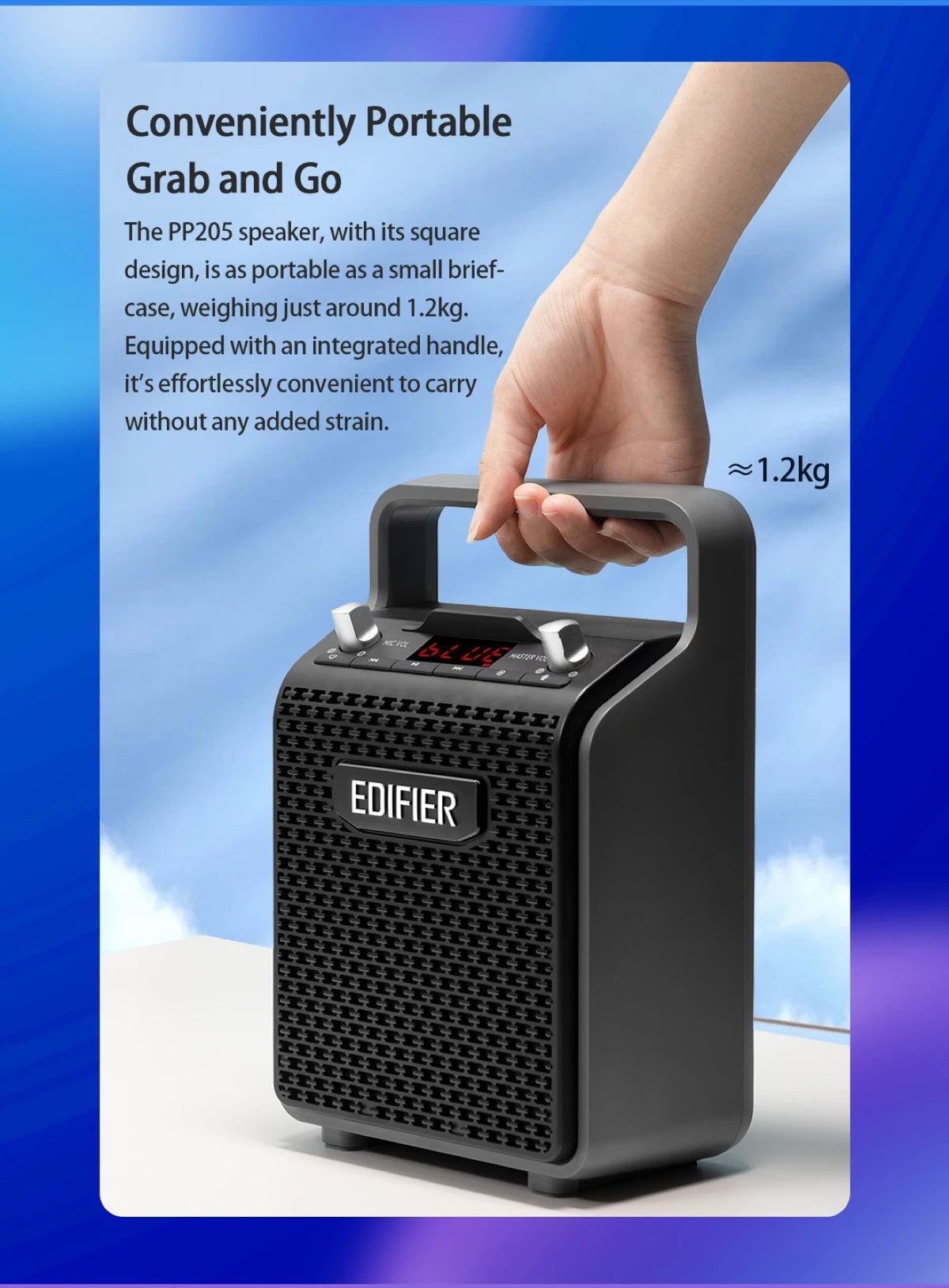 Edifier PP205 – Support that stays with you