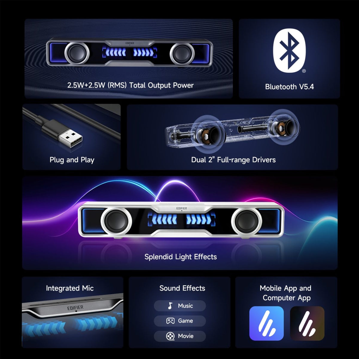 Edifier QS30 Sound Bar – Support that stays with you