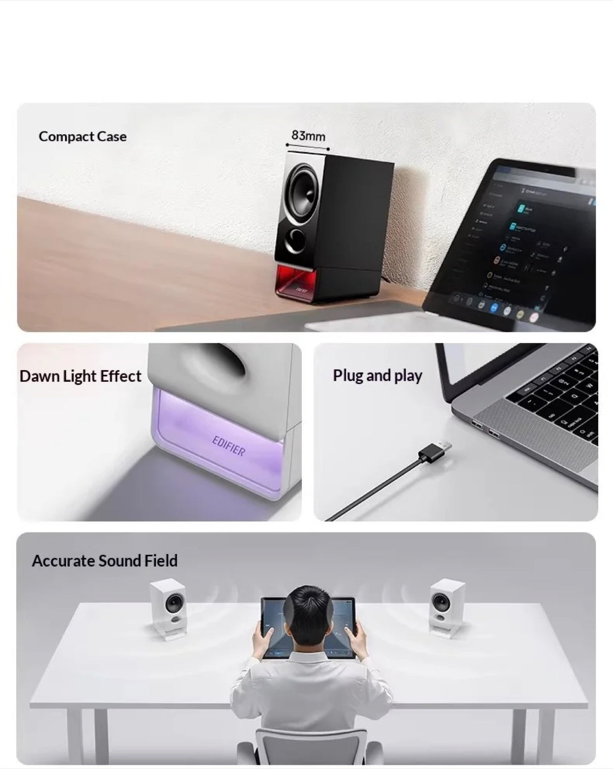 Edifier R20BT – Connect in minutes