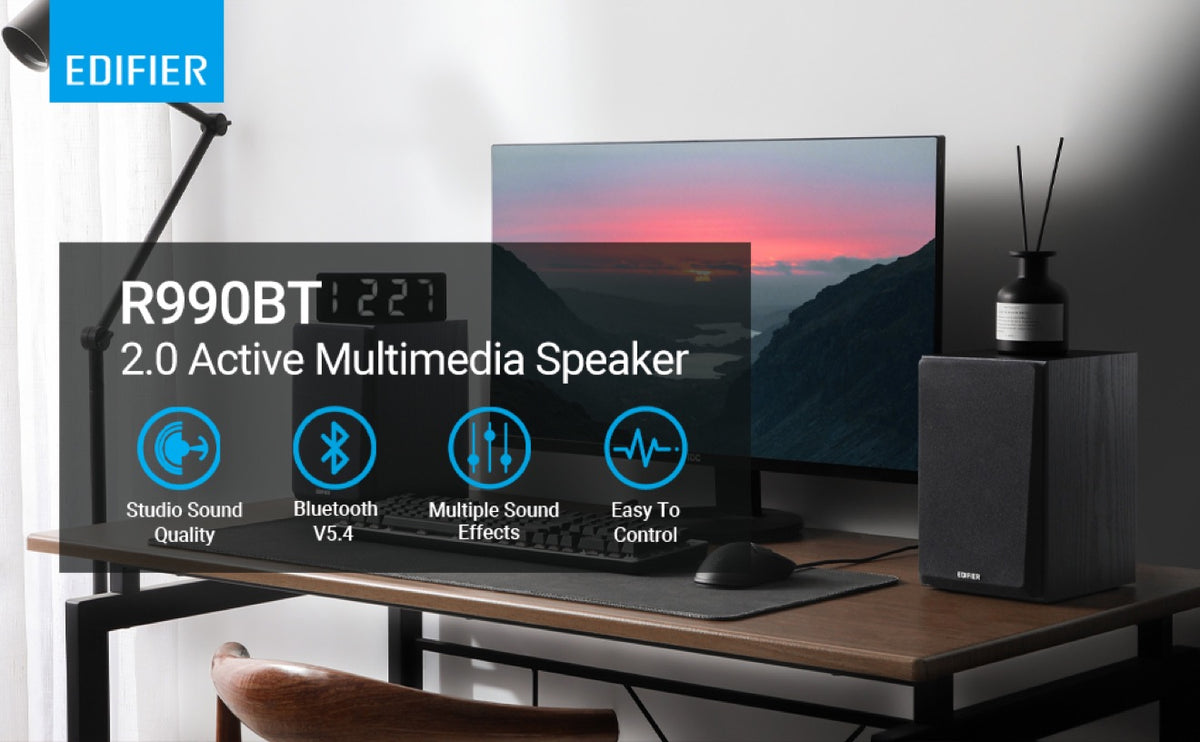 Edifier R990BT – Designed around the way you use it