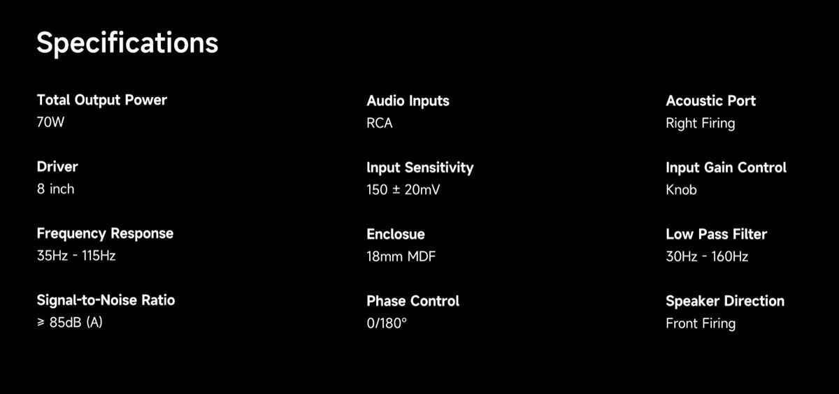 Edifier T5s Subwoofer feature 11