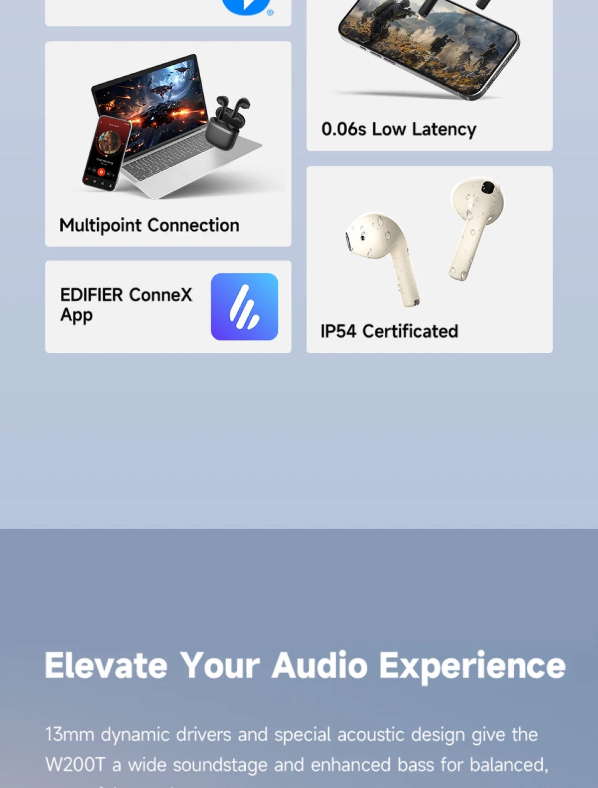 Edifier W200T – Support that stays with you